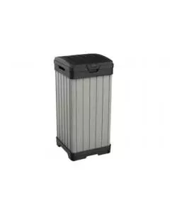 PATTUMIERA KETER "ROCKFORD WASTE BIN" IN DUOTECH - 125 LITRI 41x41x87,4 CM